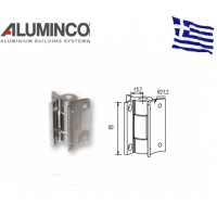 Μεντεσές κολόνας F50-100 Aluminco 4177