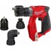 Milwaukee M12 FDDX-0 – Δραπανοκατσάβιδο με αποσπώμενο τσοκ 12V SOLO (4933464978)