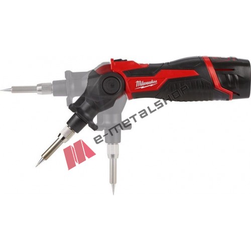 Milwaukee M12 SI-201C Κολλητήρι Μπαταρίας 12V 1xMilwaukee M12 με Θήκη