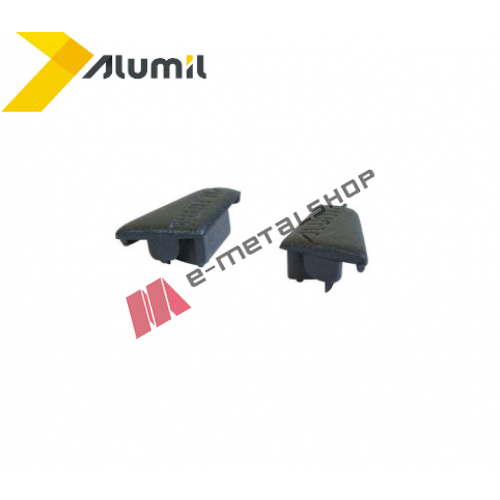 Τάπα νεροχύτη ανοιγόμενων μαύρη M9317 Alumil 3100931803 (τιμή ζευγαριού)