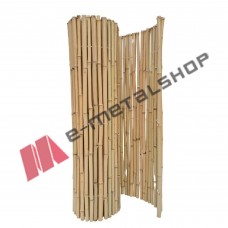 Κίτρινο Bamboo με Inox Δέσιμο BAMBOO YELLOW 25-30mm με INOX σύρμα 100(Υ) x 250εκ