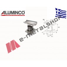 Στήριγμα κουπαστής 50 με κολώνα BLADE  Aluminco  4620-310