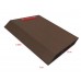 Τάβλα Συνθετικής περίφραξης DECK WPC 12 Καφέ Coffee Dedron 20x120x3600 (λοξή βέργα) κωδ. 2072-12 (τιμή βέργας)