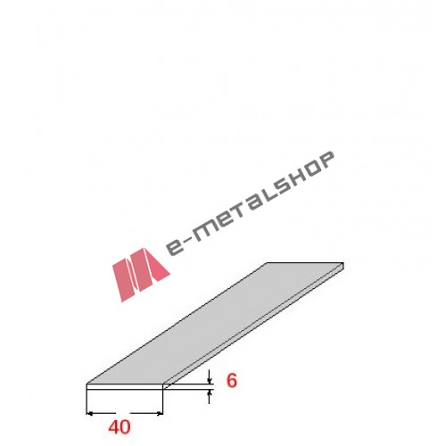 Λάμα 40x6mm Γαλβανιζέ 6m