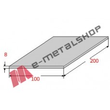 Λαμαρίνα Σιδήρου Γαλβανιζέ 1000x2000x8mm