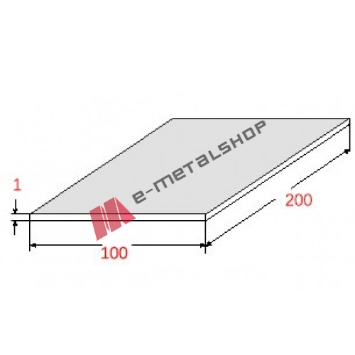 Λαμαρίνα Σιδήρου ανοξείδωτη Inox Mat 1000x2000x1mm