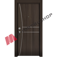 Πόρτα ασφαλείας ξύλινη Laminate Nexus L708