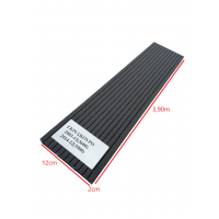 Τάβλα Συνθετικής περίφραξης WPC 12 Γκρι σκούρο Dedron 20x120x3900mm κωδ. 2014-12 (τιμή βέργας)